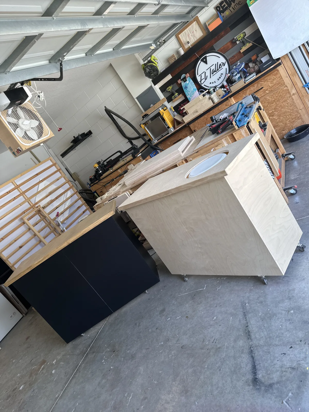 Custom El Taller PR piece in progress