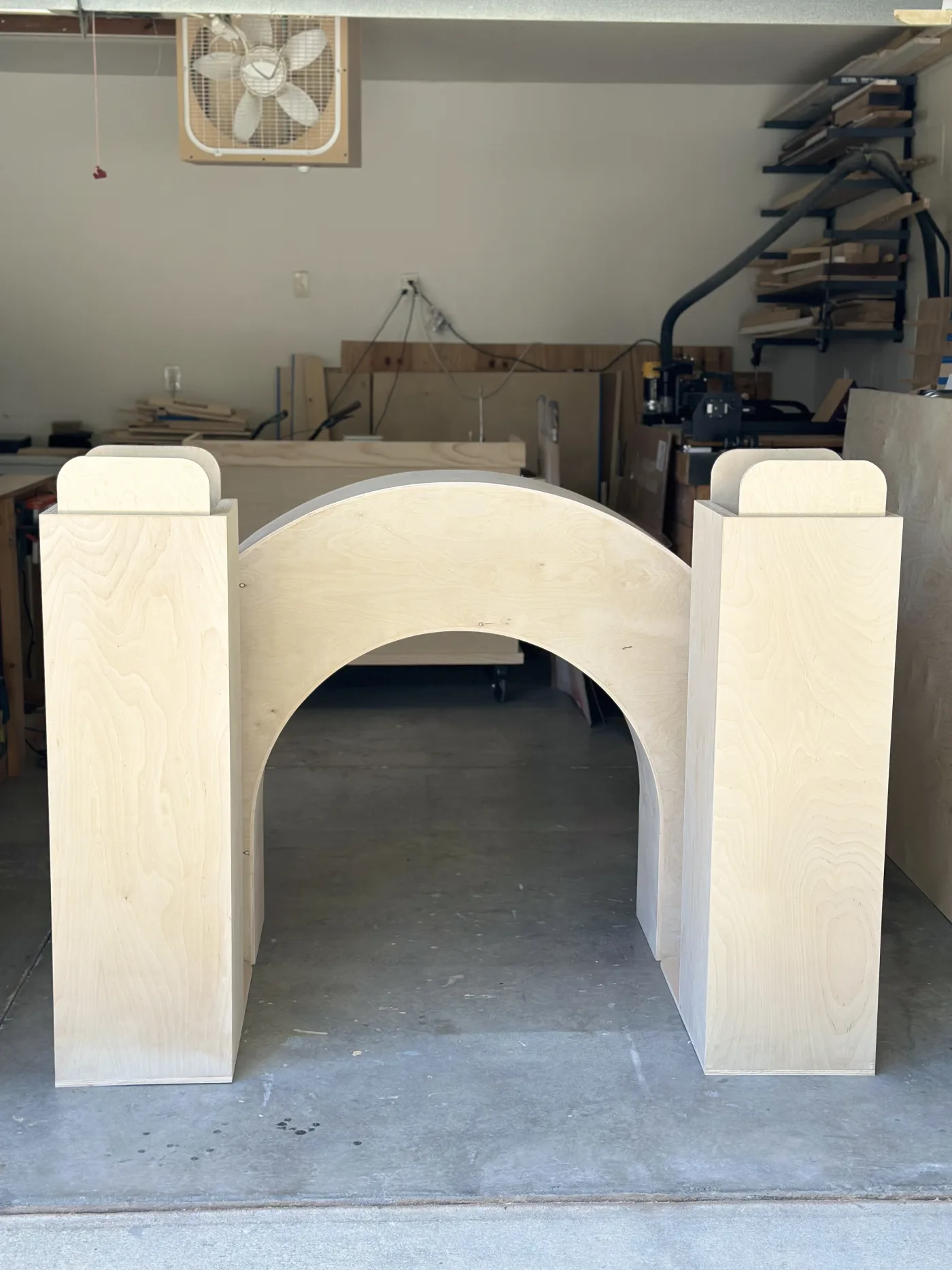 Full arch 3D backdrop