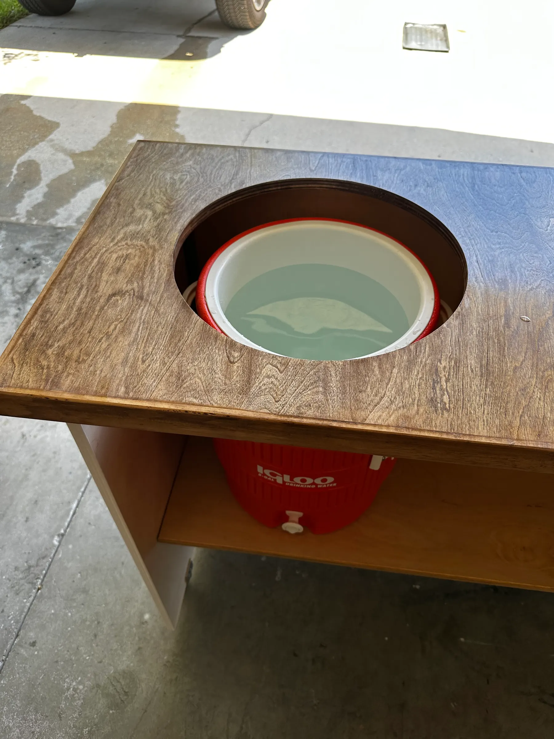 Custom holes for cans and containers